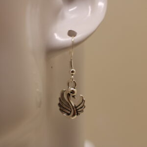 Swan Earrings