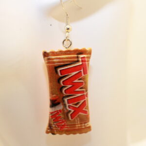 Chocolate Wrapper Earrings