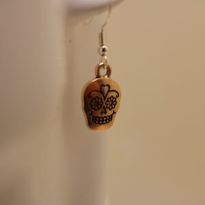 Sugar skull earrings