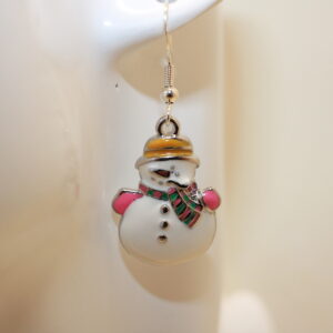 Snowperson Earrings