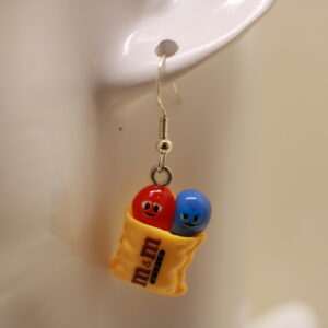 M&M Bag Earrings