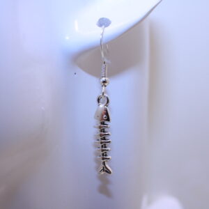 Fish Bone Earrings