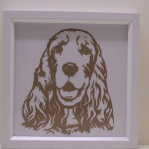 Cocker Spaniel Head Frame